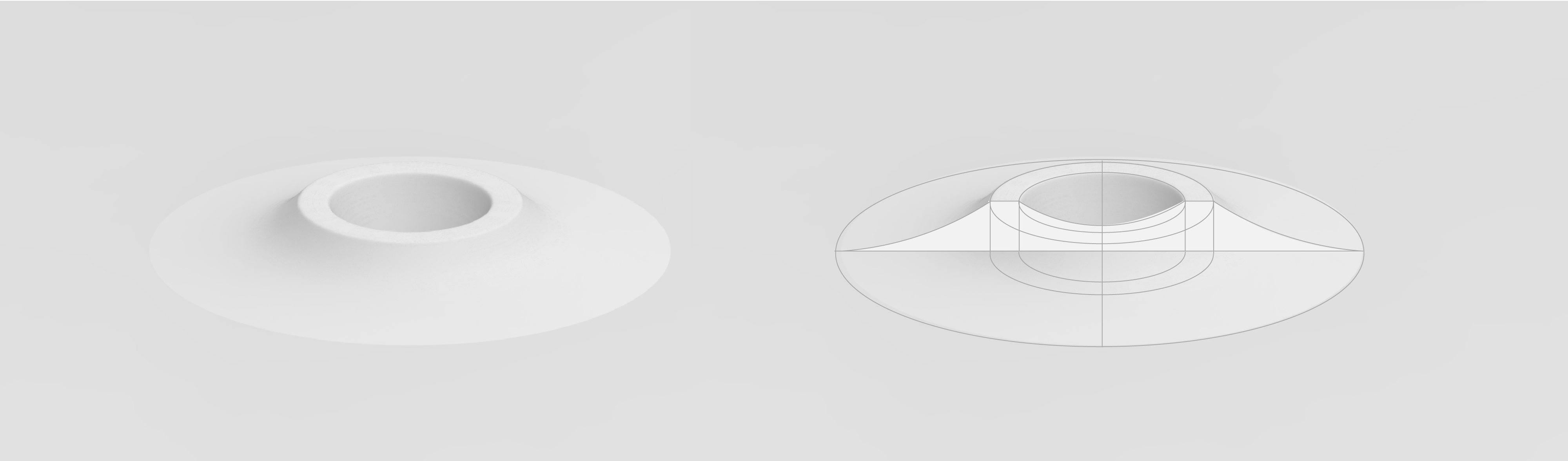 OTP virtual space cone