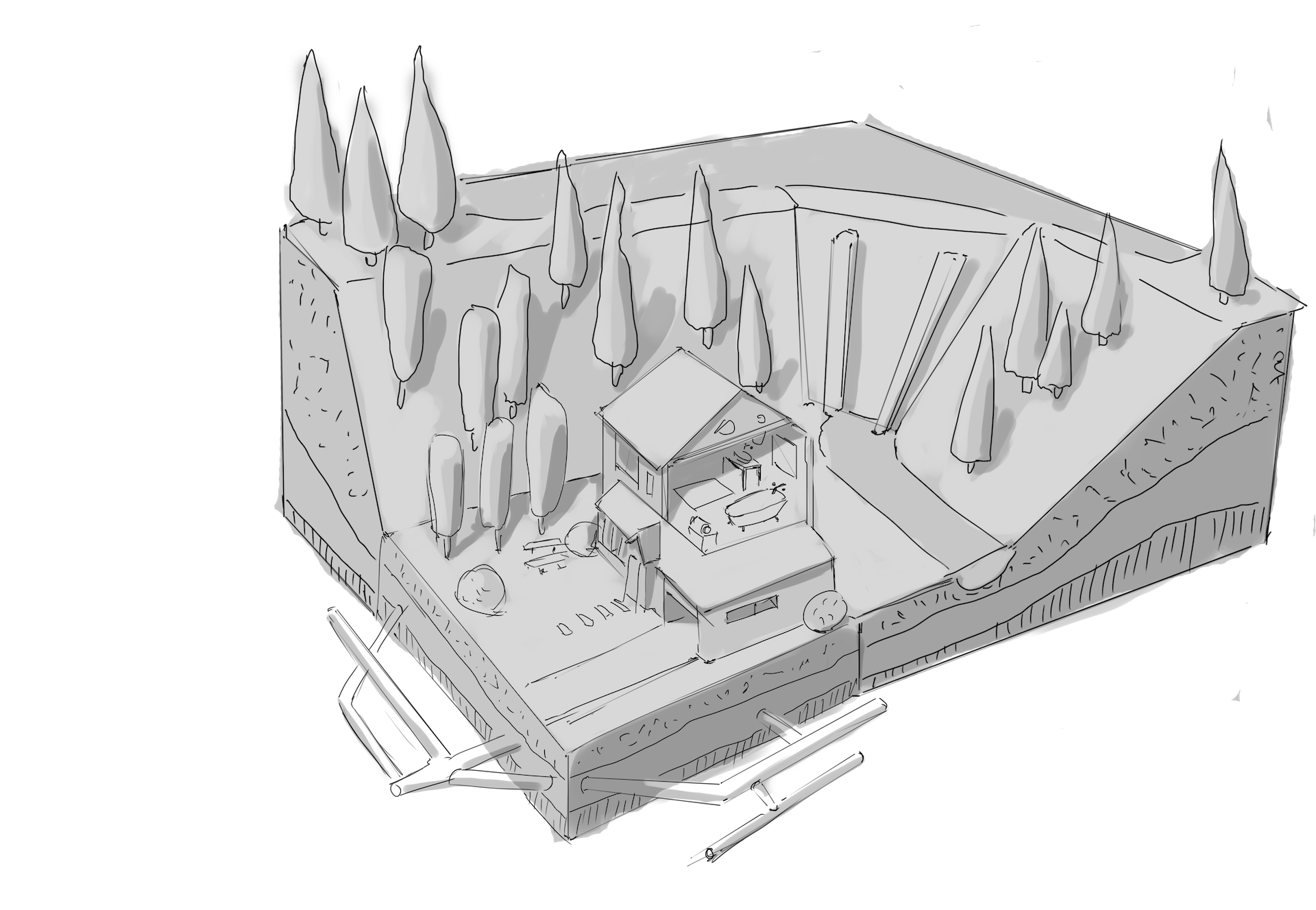 UK Water Utilities x Supercharge case  illustration