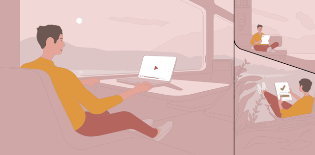 video learning article illustration video learning article illustration