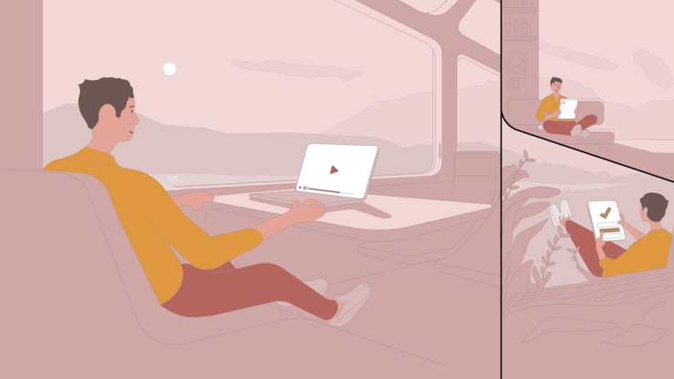 video learning article illustration
