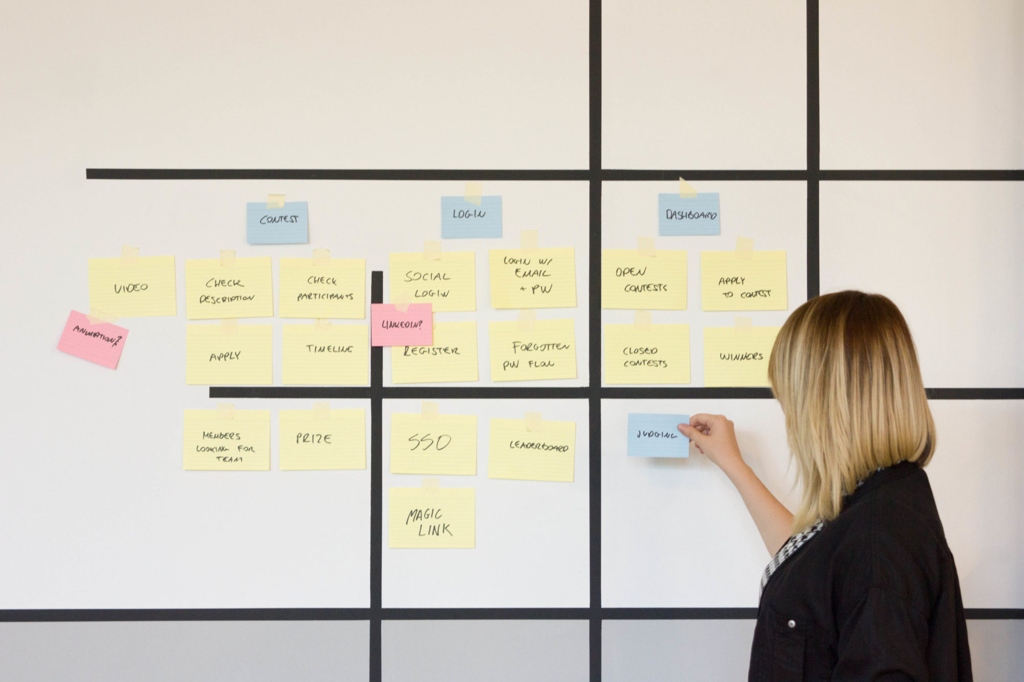woman planning