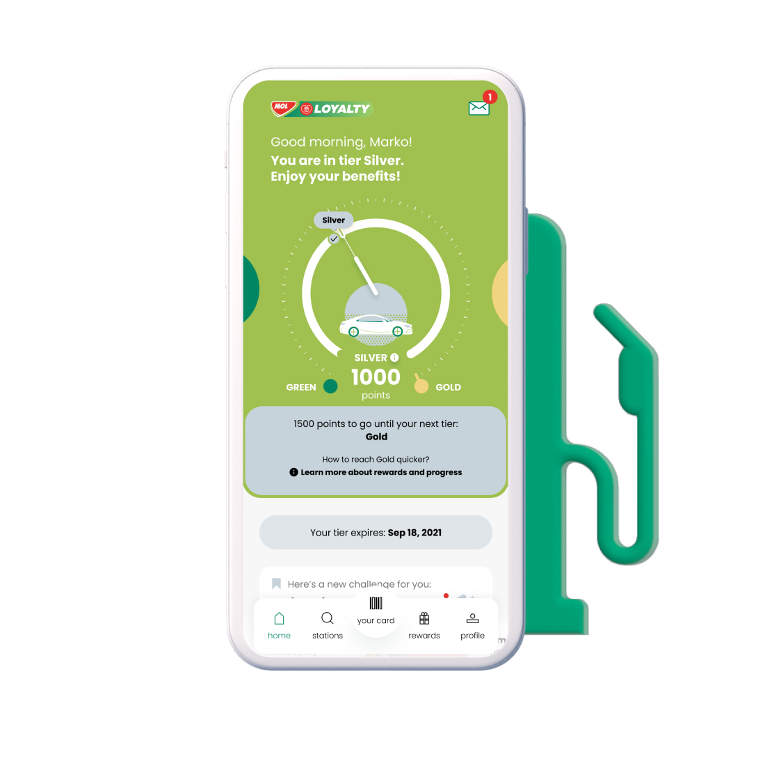 Mol move case - main screen - Supercharge