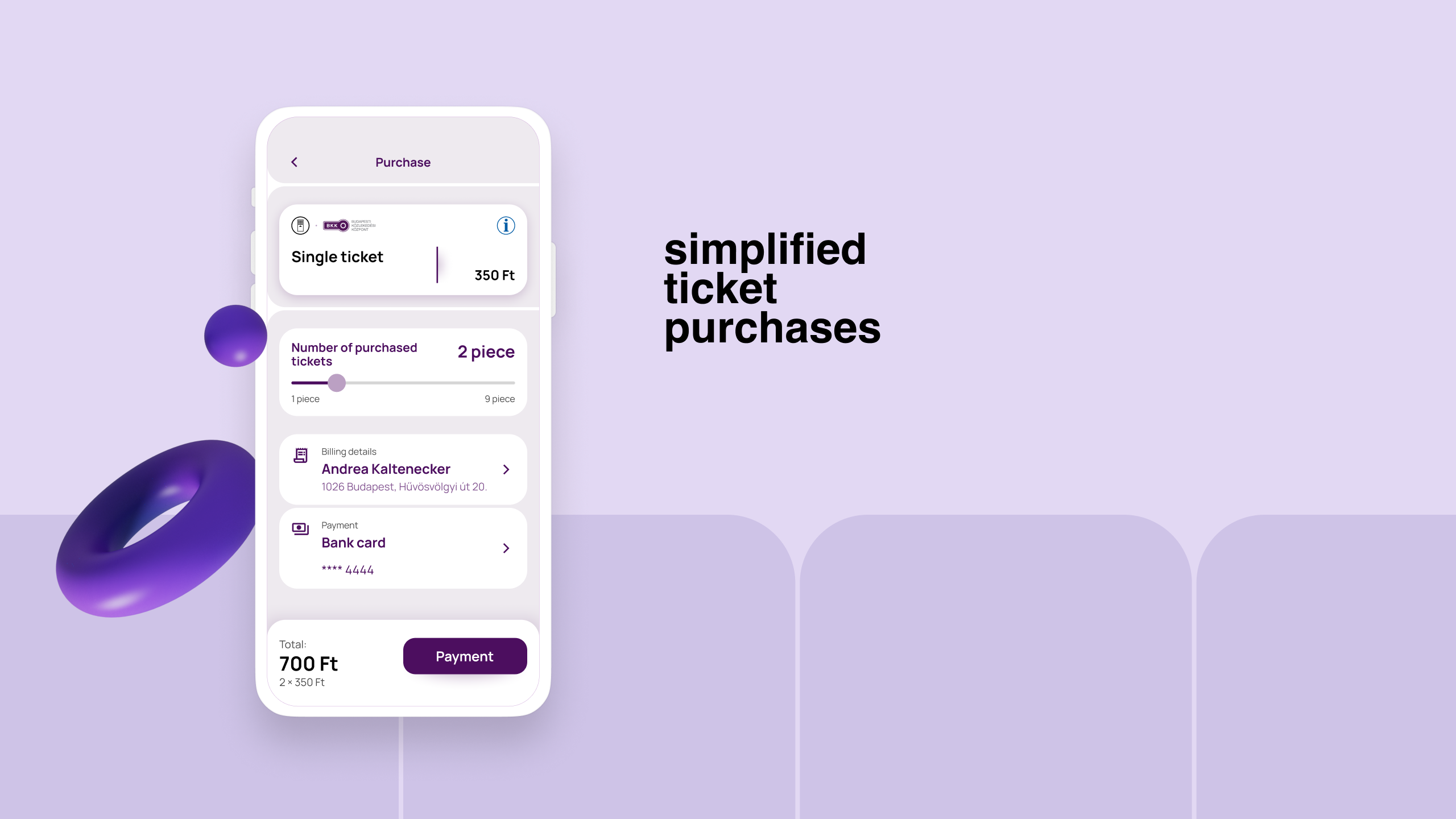 Budapest Go - simplified ticket purchase
