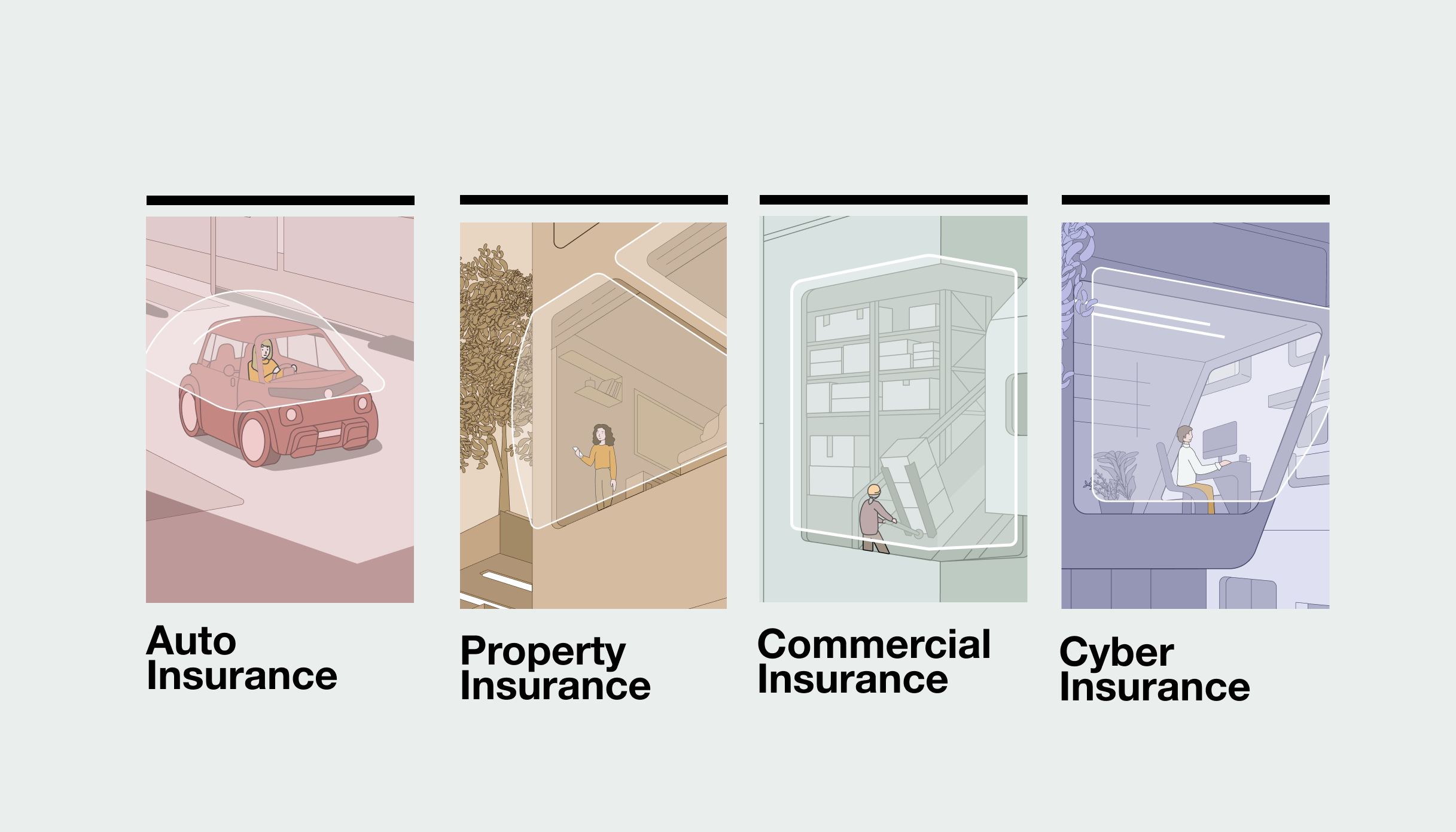 prevention tech in auto, property, commercial and cyber insurance