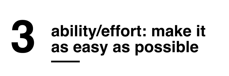 Ability/Effort