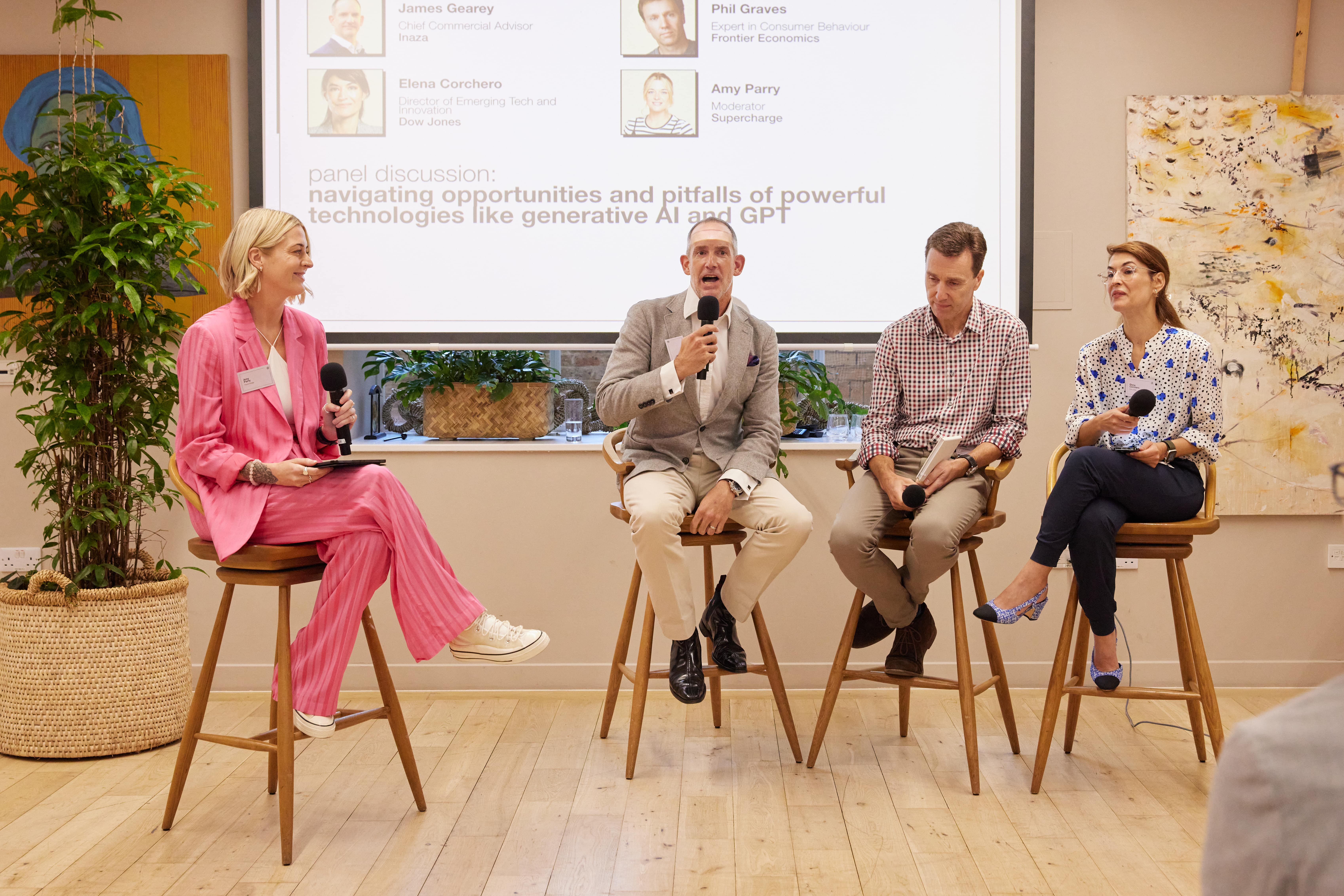 Supercharge Breakfast sessions speakers