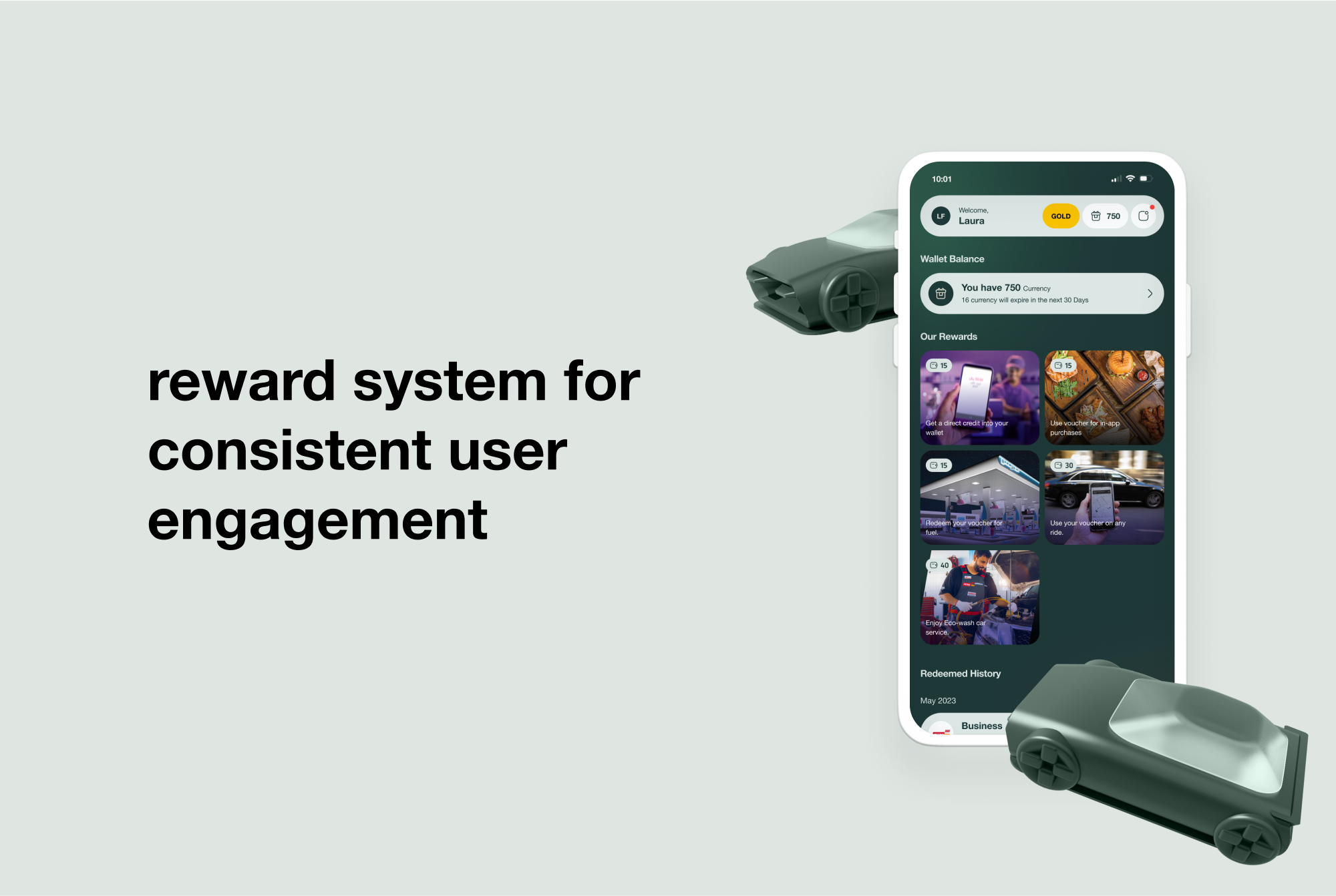 reward system for consistent user engagement