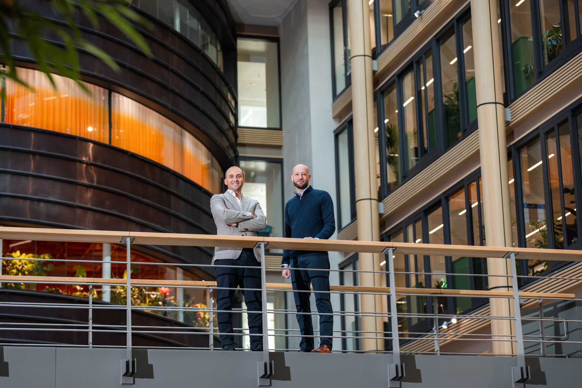 Nils Teipel and Hans Pieter de Vries