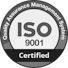 ISO 9001 certificate logo