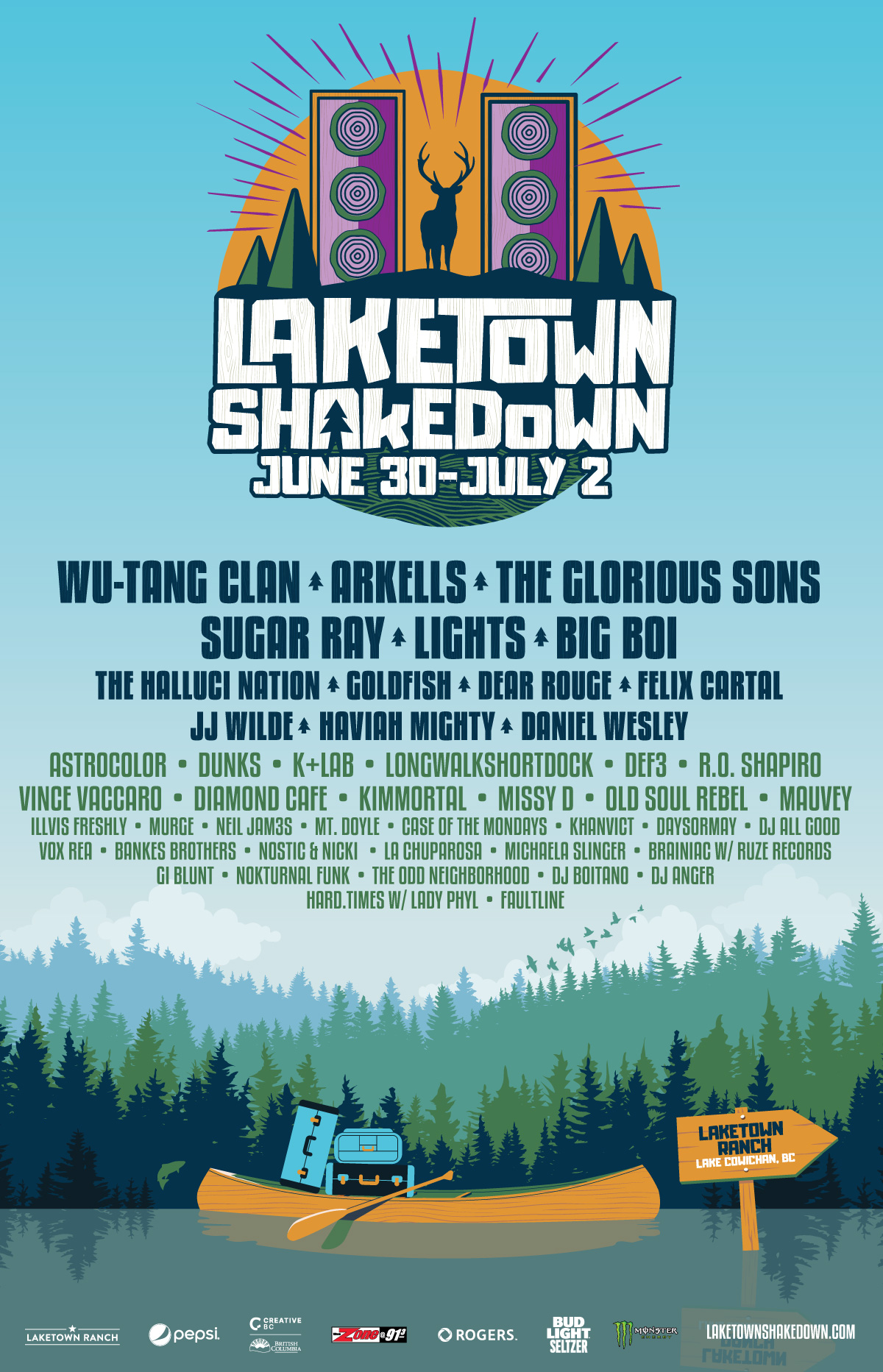 Shakedown 2022 Artists