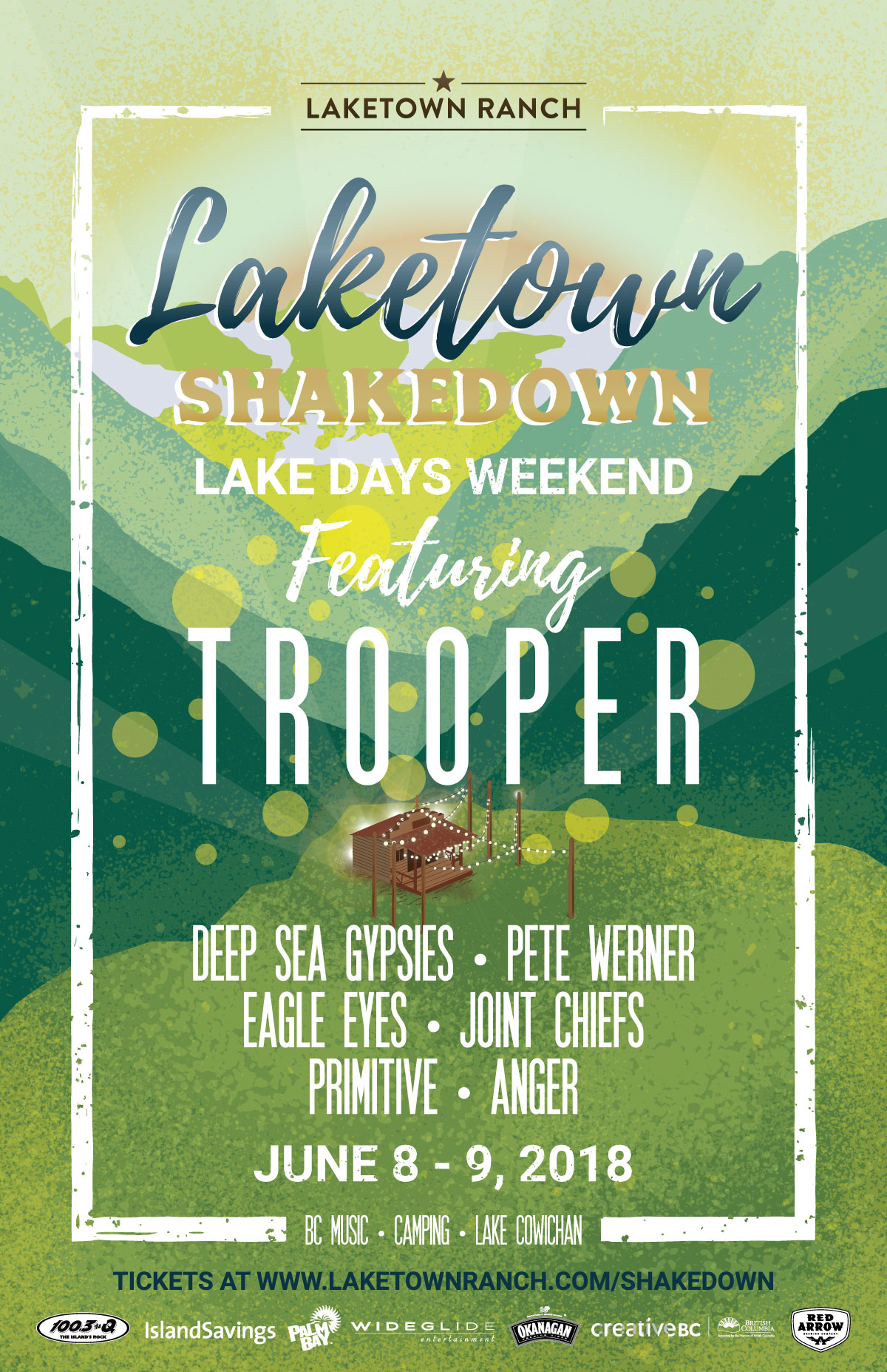 Shakedown June 2018 Artists