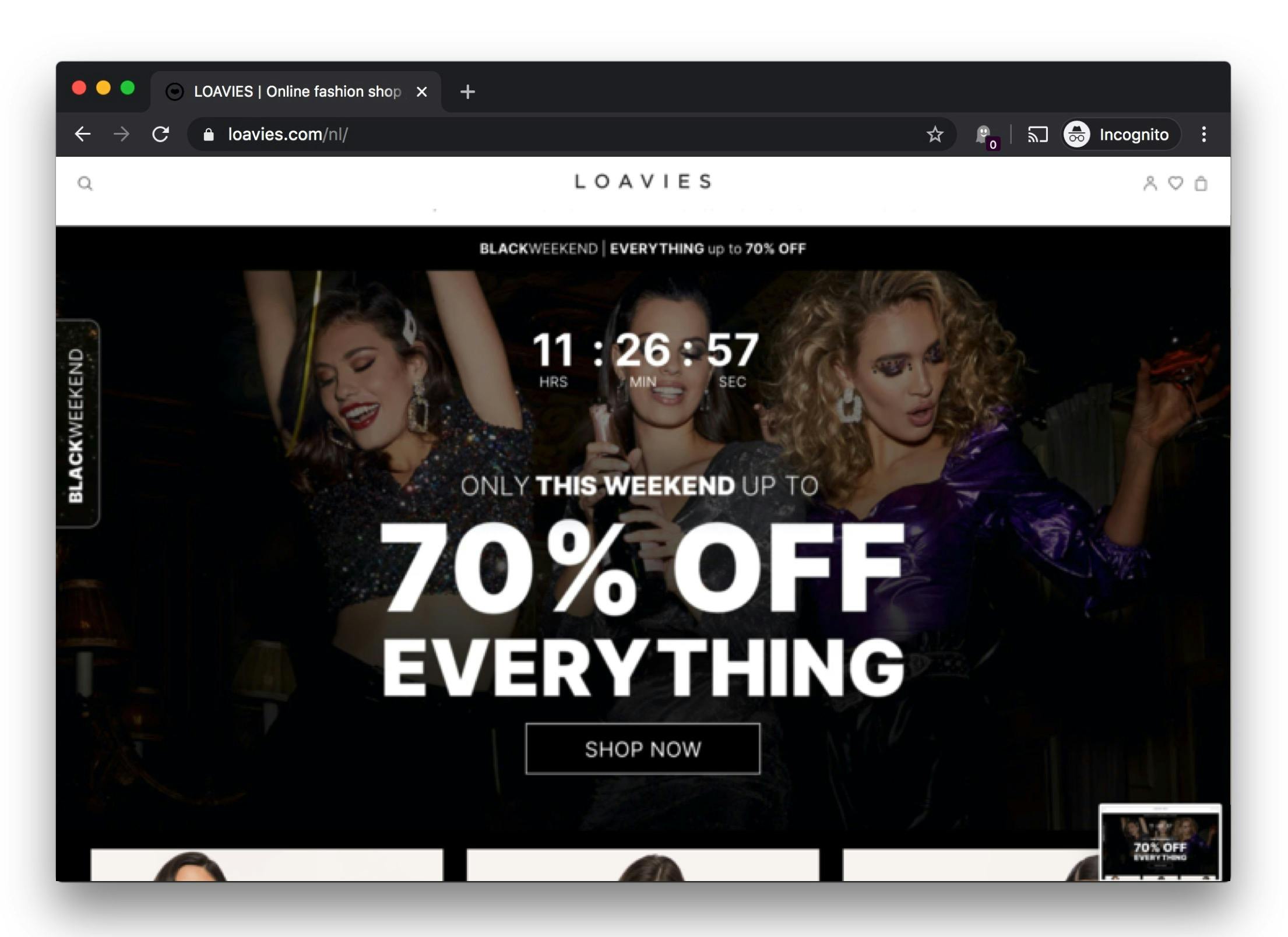 Loavies.com is ready for the Black Friday bustle