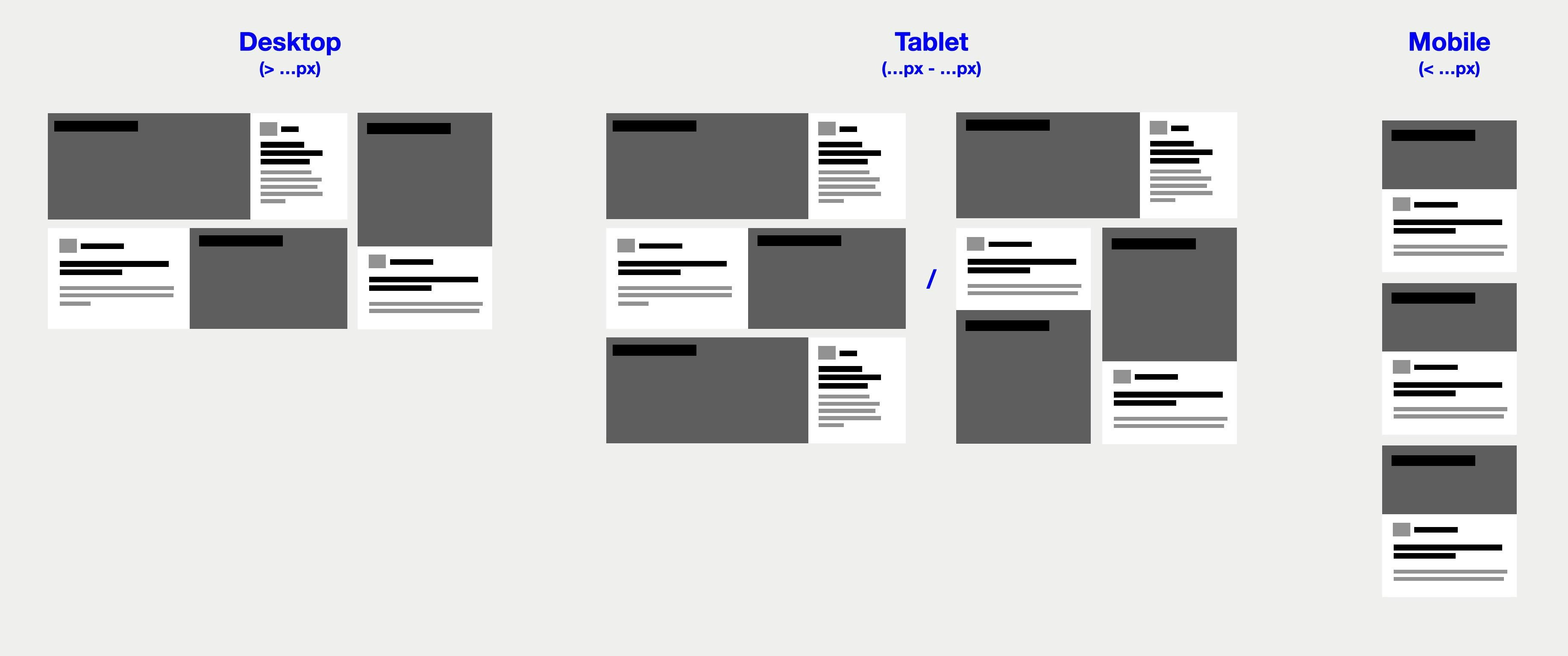 Responsive design previews