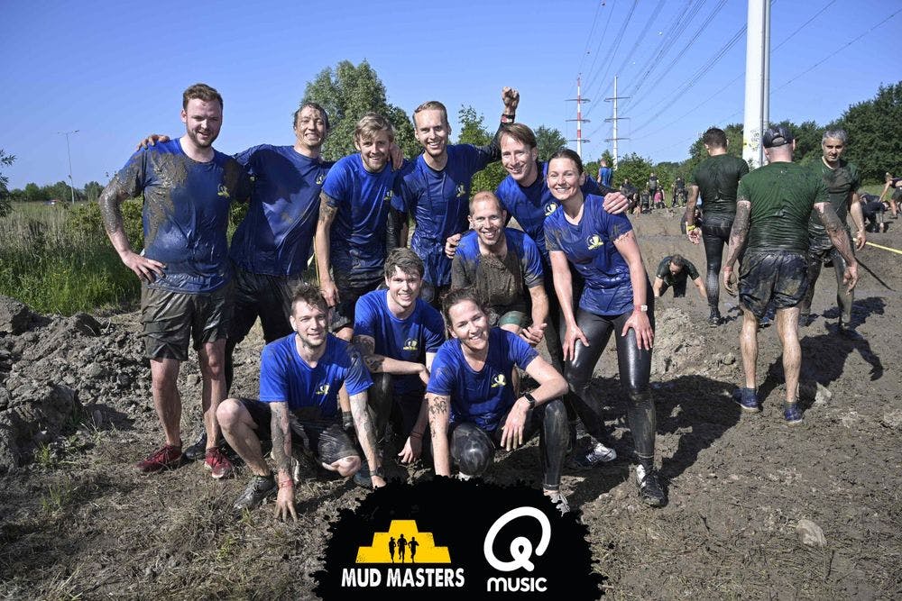 Mudmasters uitje met De Voorhoede