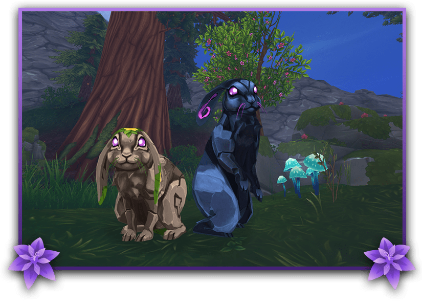 Magical Runestone Bunnies