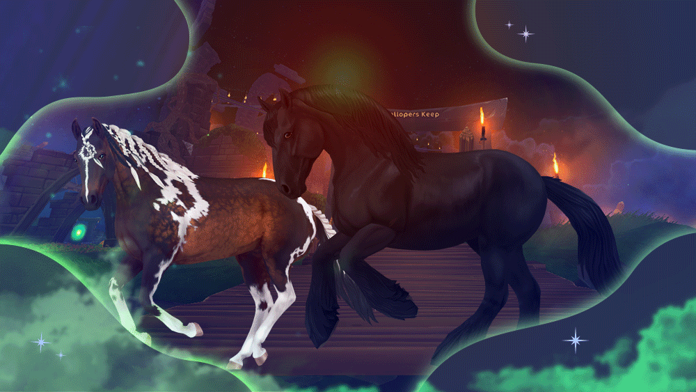 Halloween 2022 magical horses