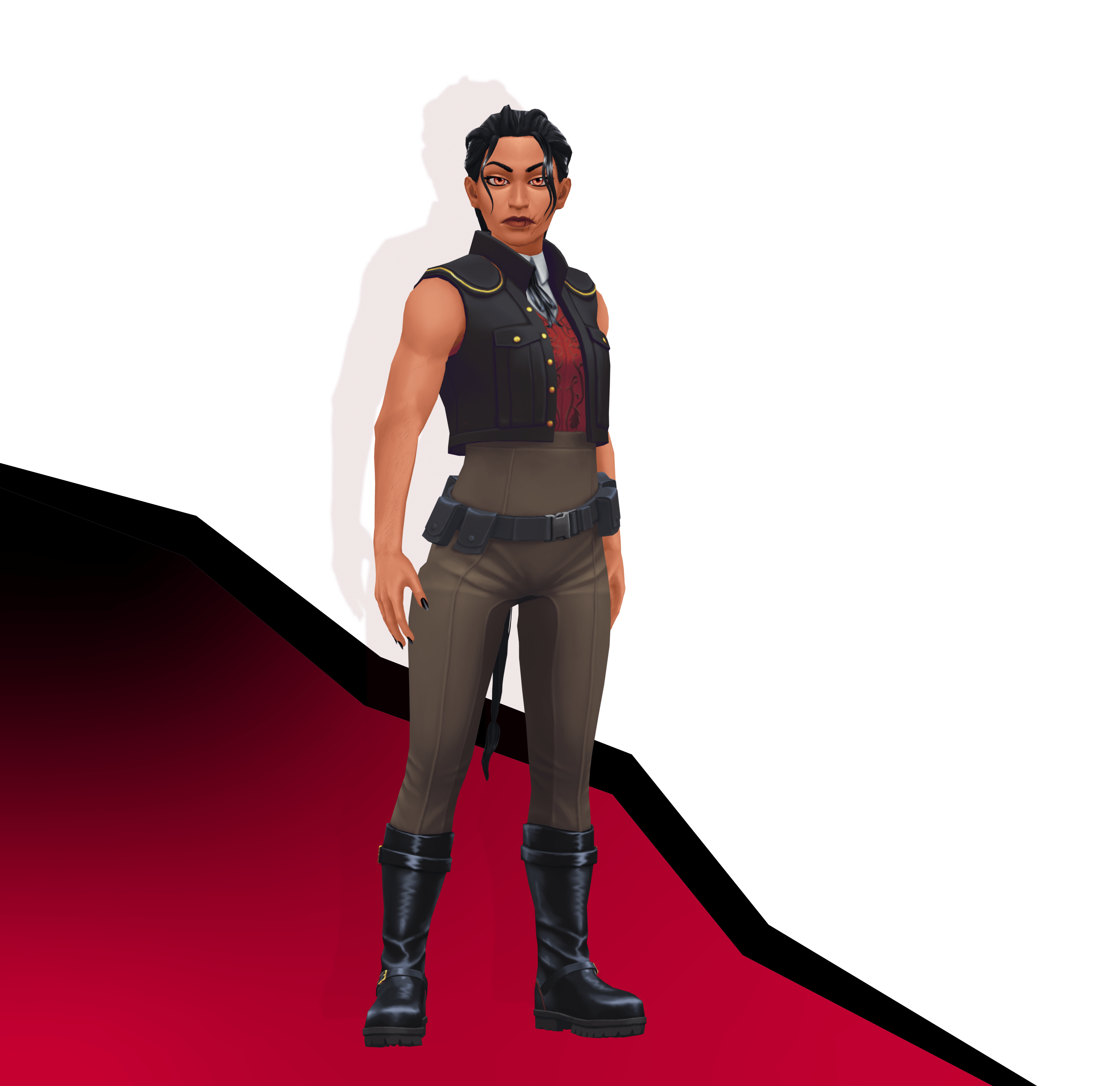 Star Stable dark rider Sabine