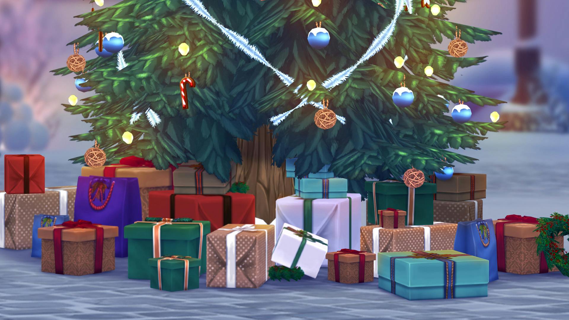 yule tree gifts