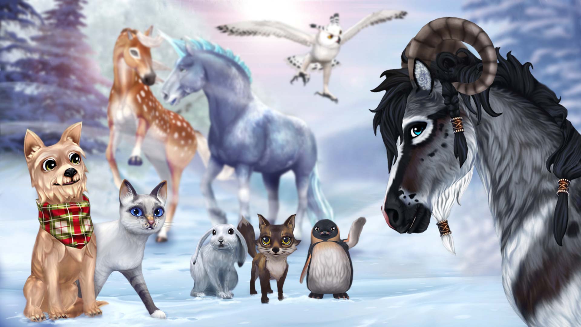 Previous pets and magical horses, winter 2022