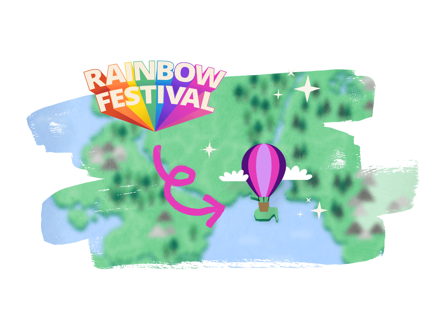 Rainbow map