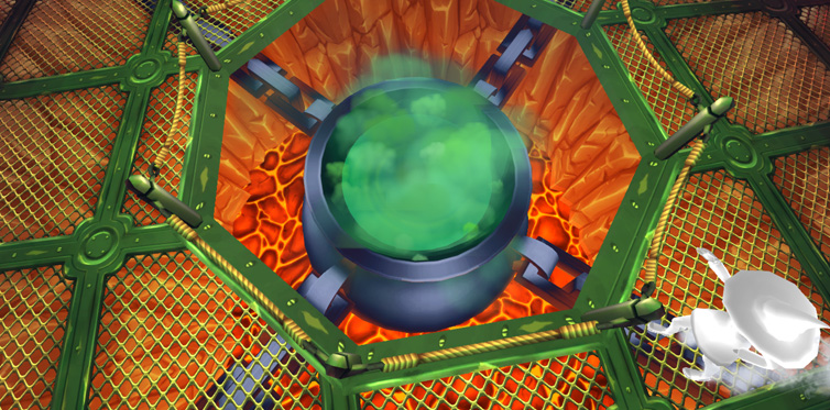 What secrets might this cauldron hold?