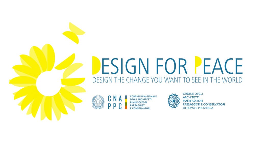Logo completo di Design for Peace