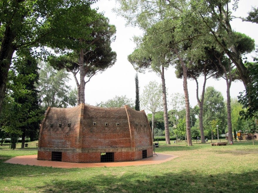 FOTO DEL MODELLO DELLA CUPOLA DEL BRUNELLESCHI