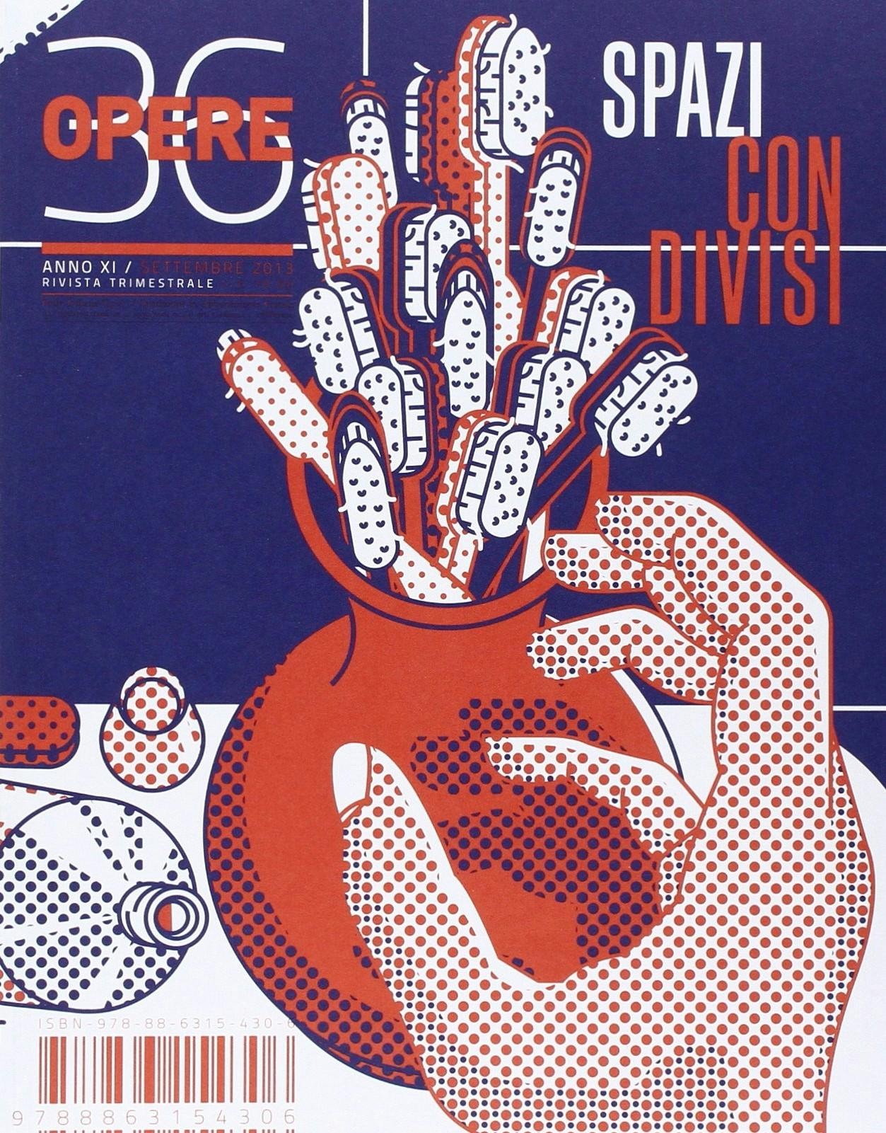 Copertina rivista Opere numero 36