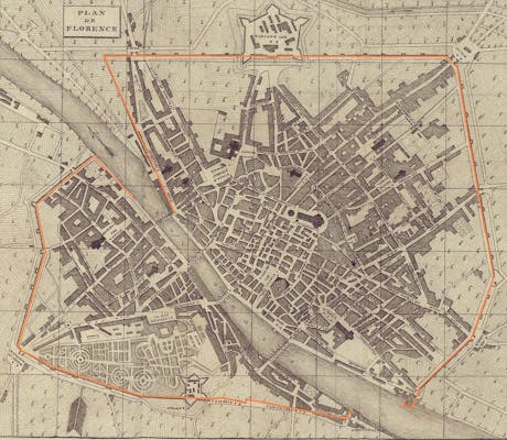 Cartografia storica di Firenze