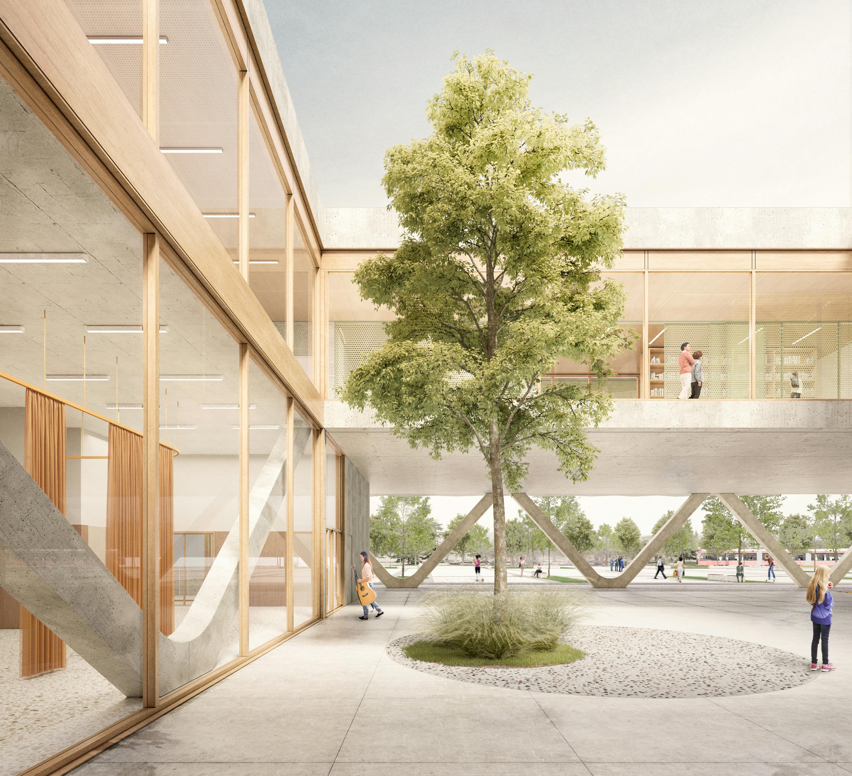 Progetto nuova scuola Fermi a Scandicci