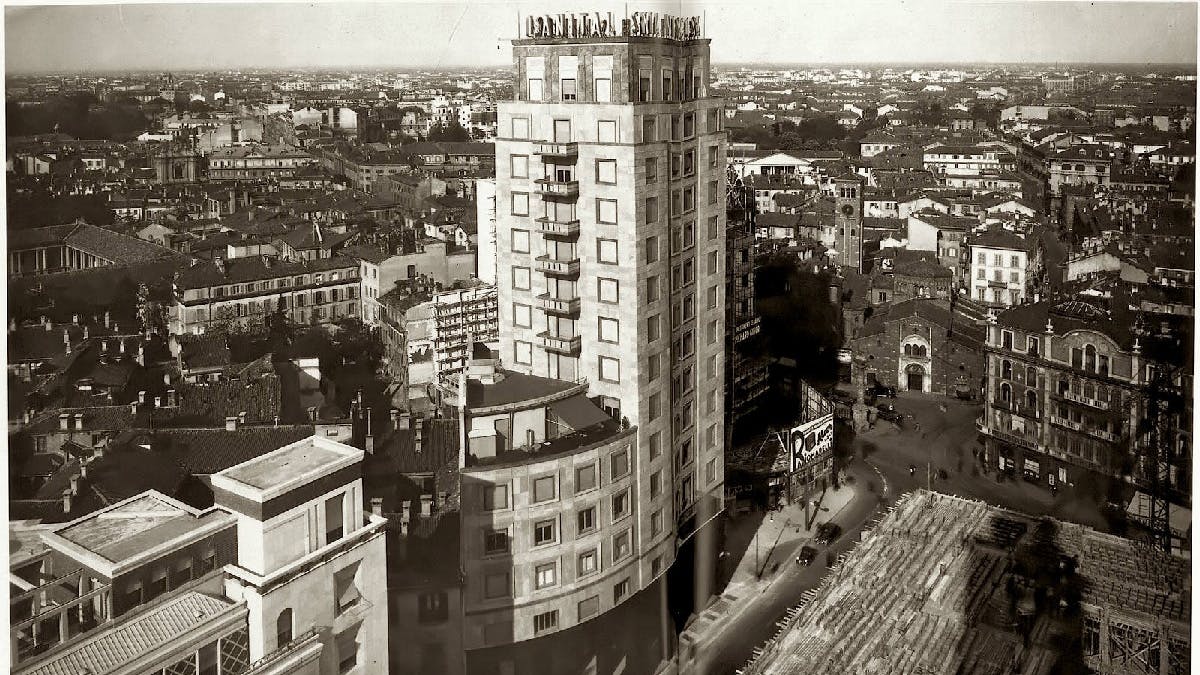 Torre Snia-Viscosa, Milano, Alessandro Rimini