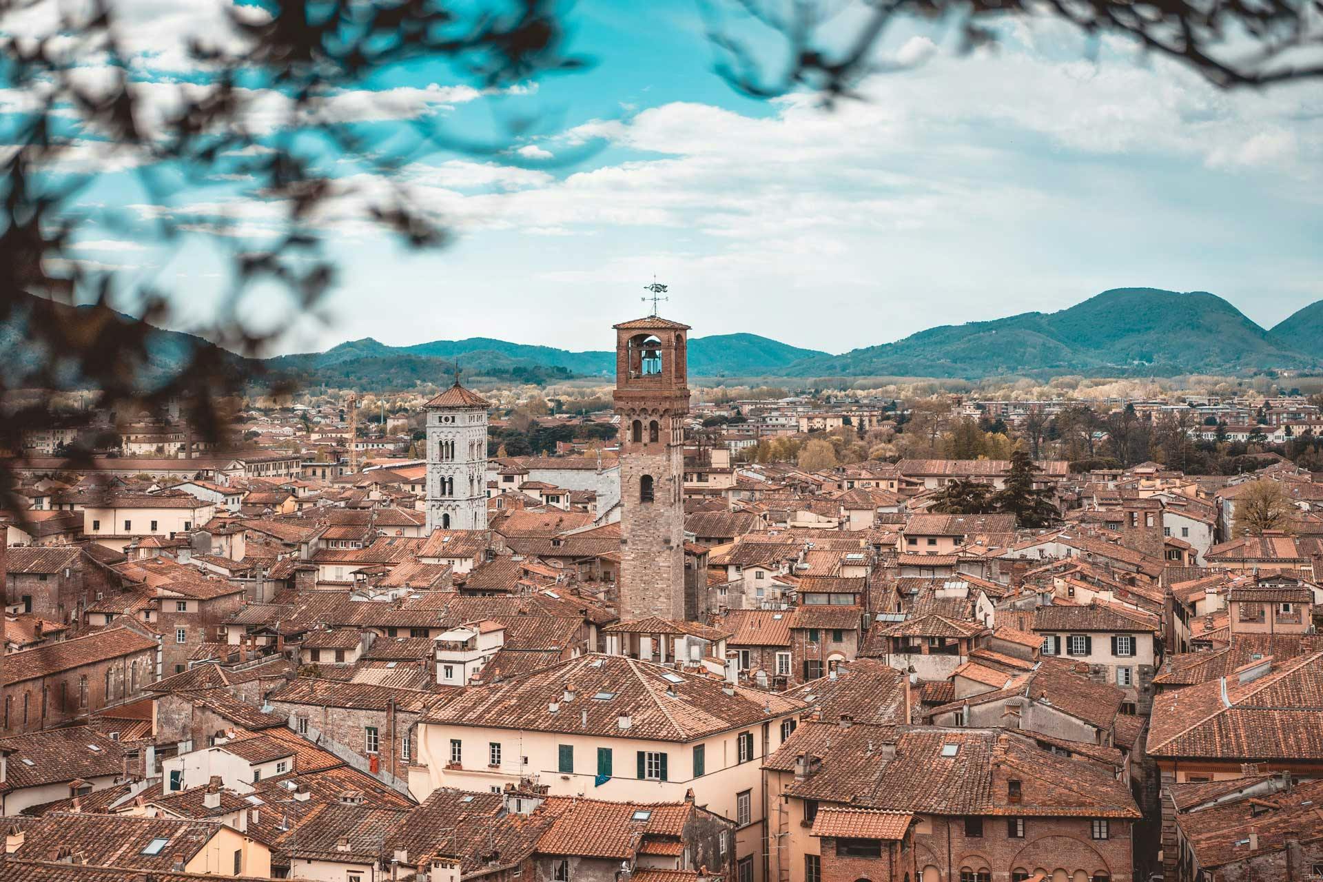Lucca dall'alto