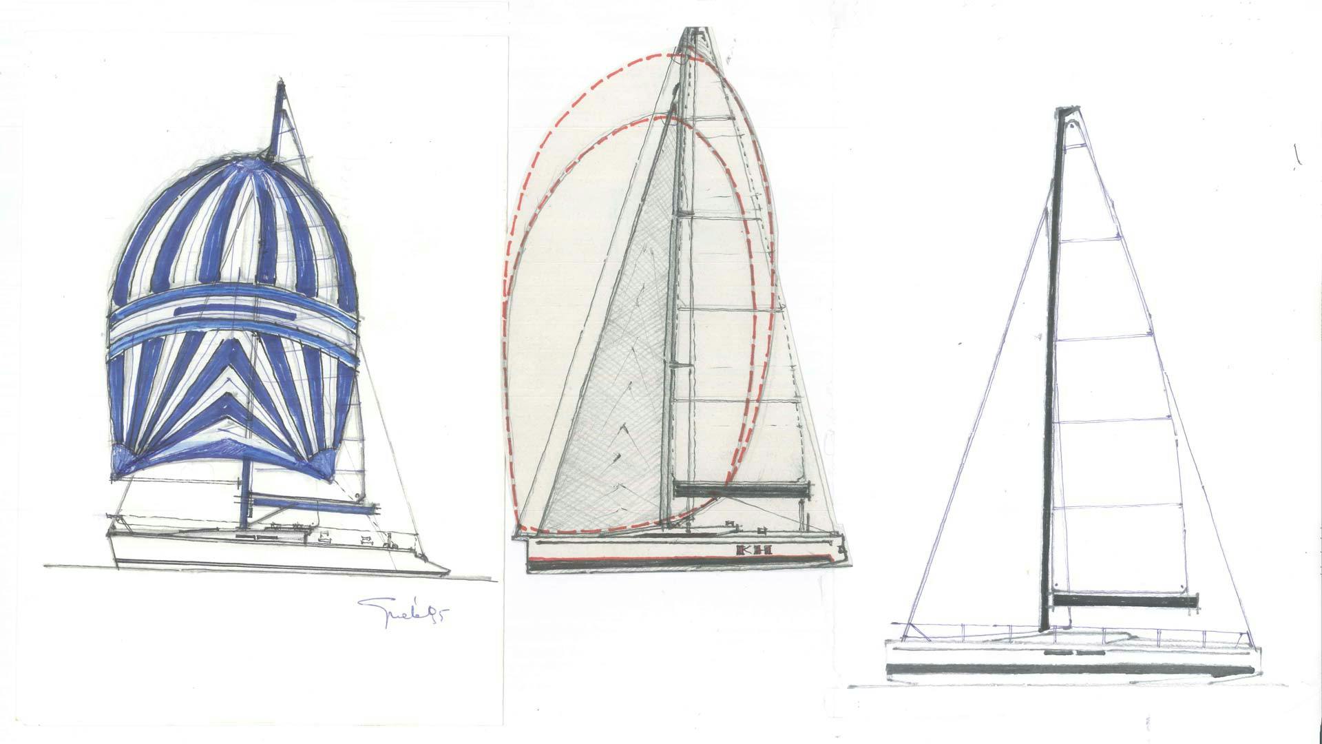 Disegno di Guido Spadolini