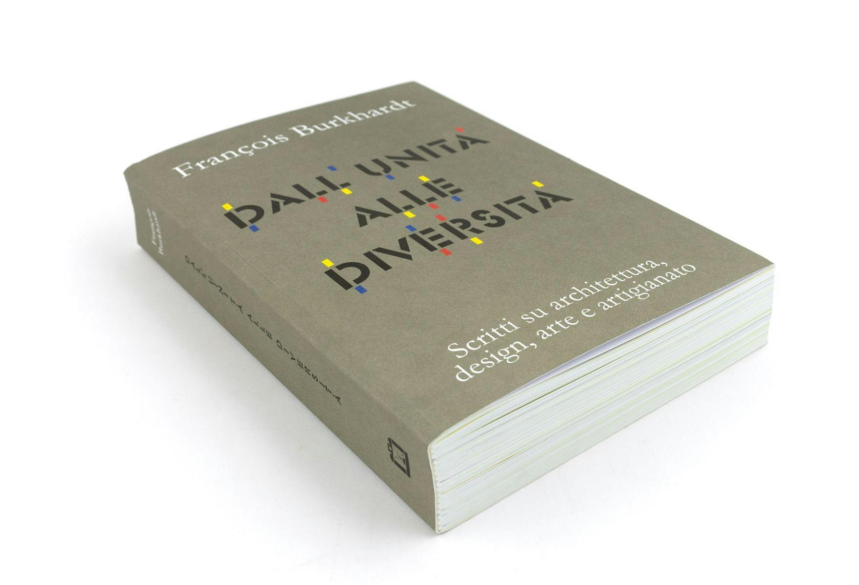 Copertina libro Dall'unità alle diversità