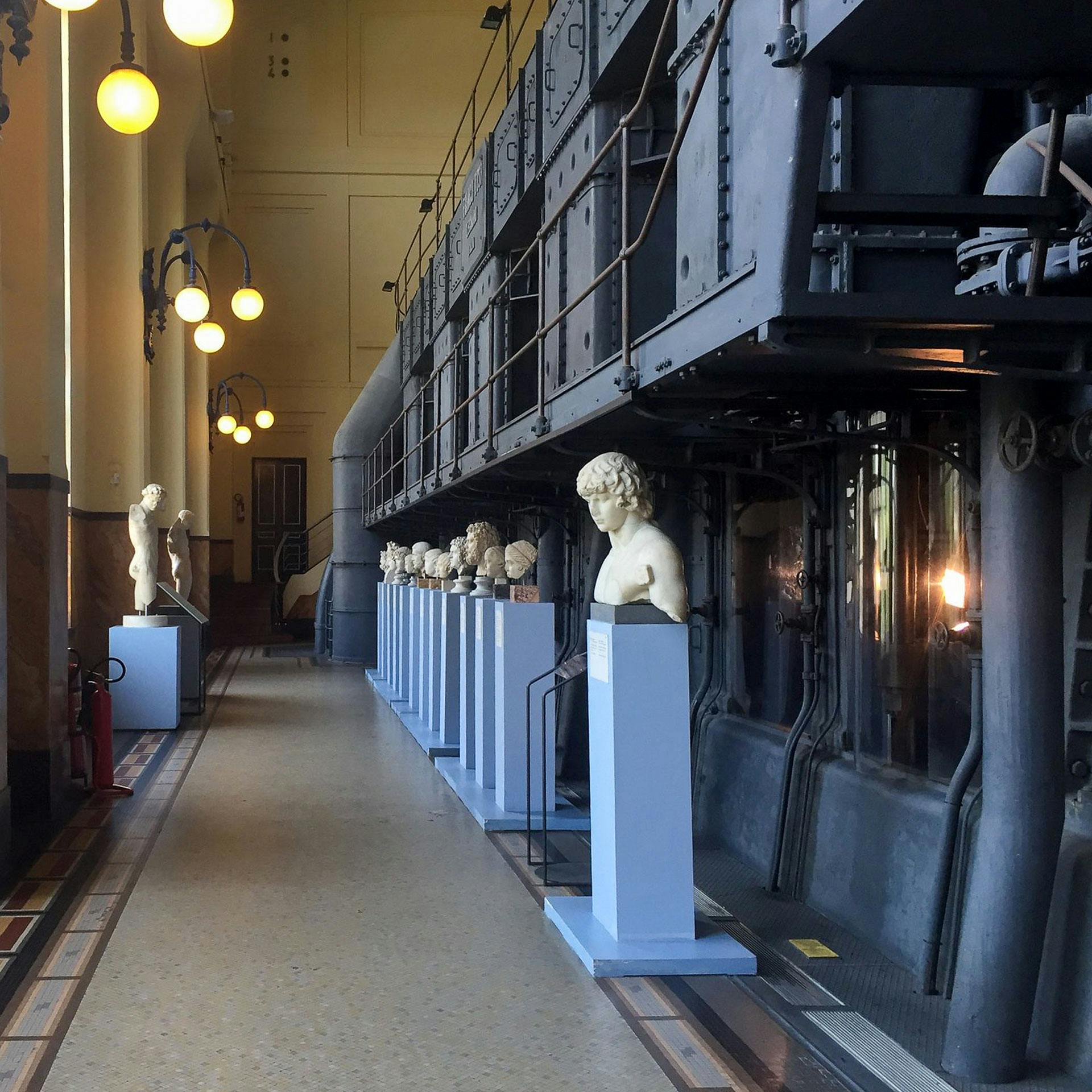 Restauro della Centrale Montemartini a Roma