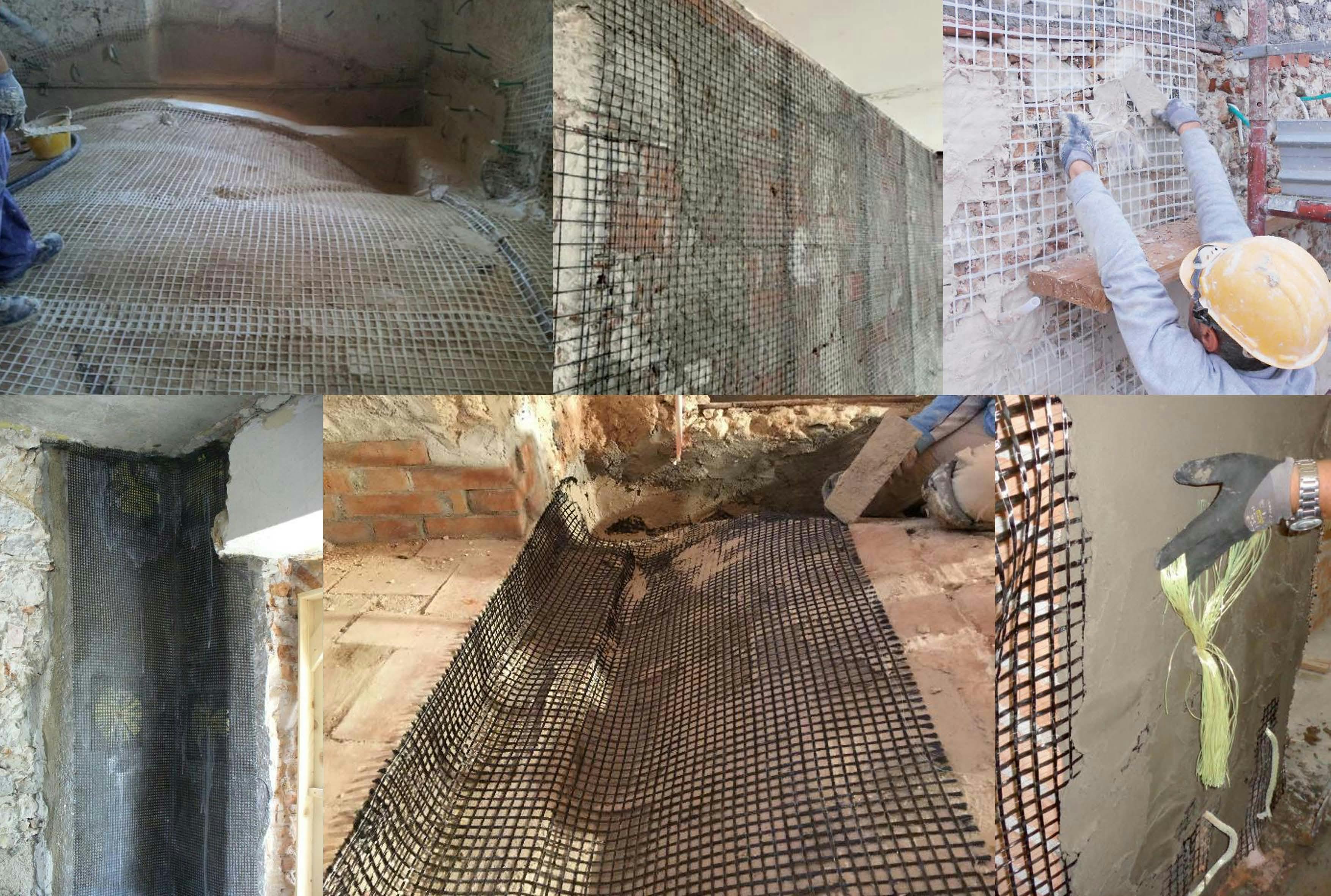 Operazioni di rinforno delle strutture in muratura