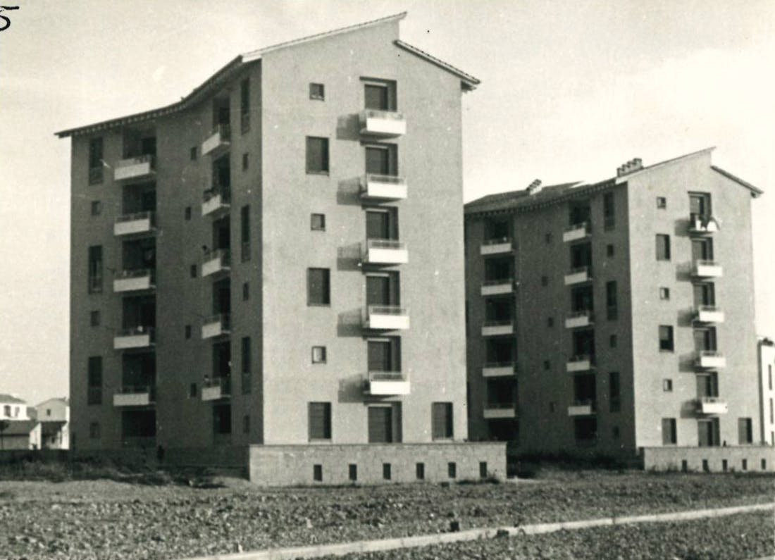 Edifici INA casa di Fagnoni all'Isolotto