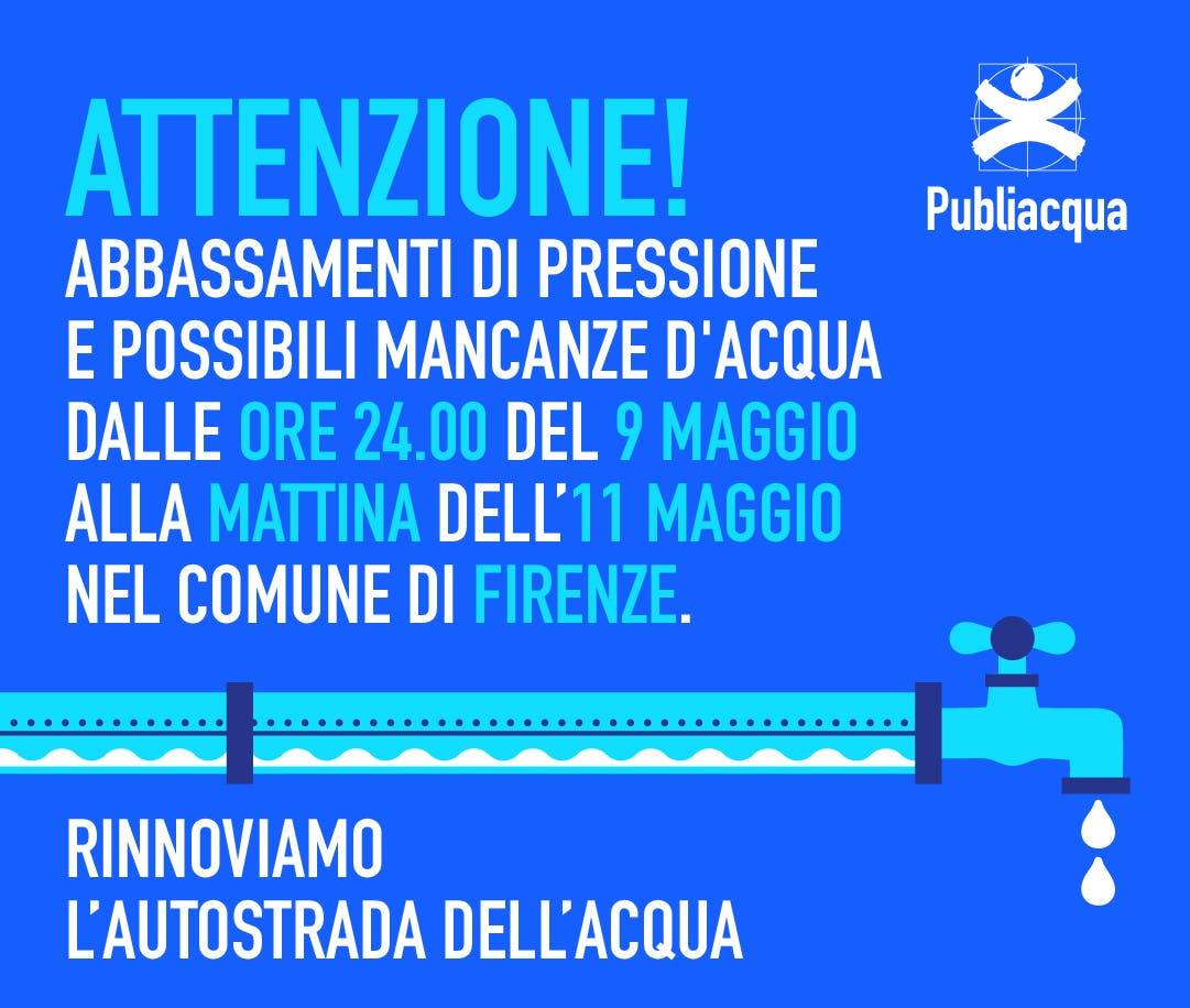 Avviso publiacqua
