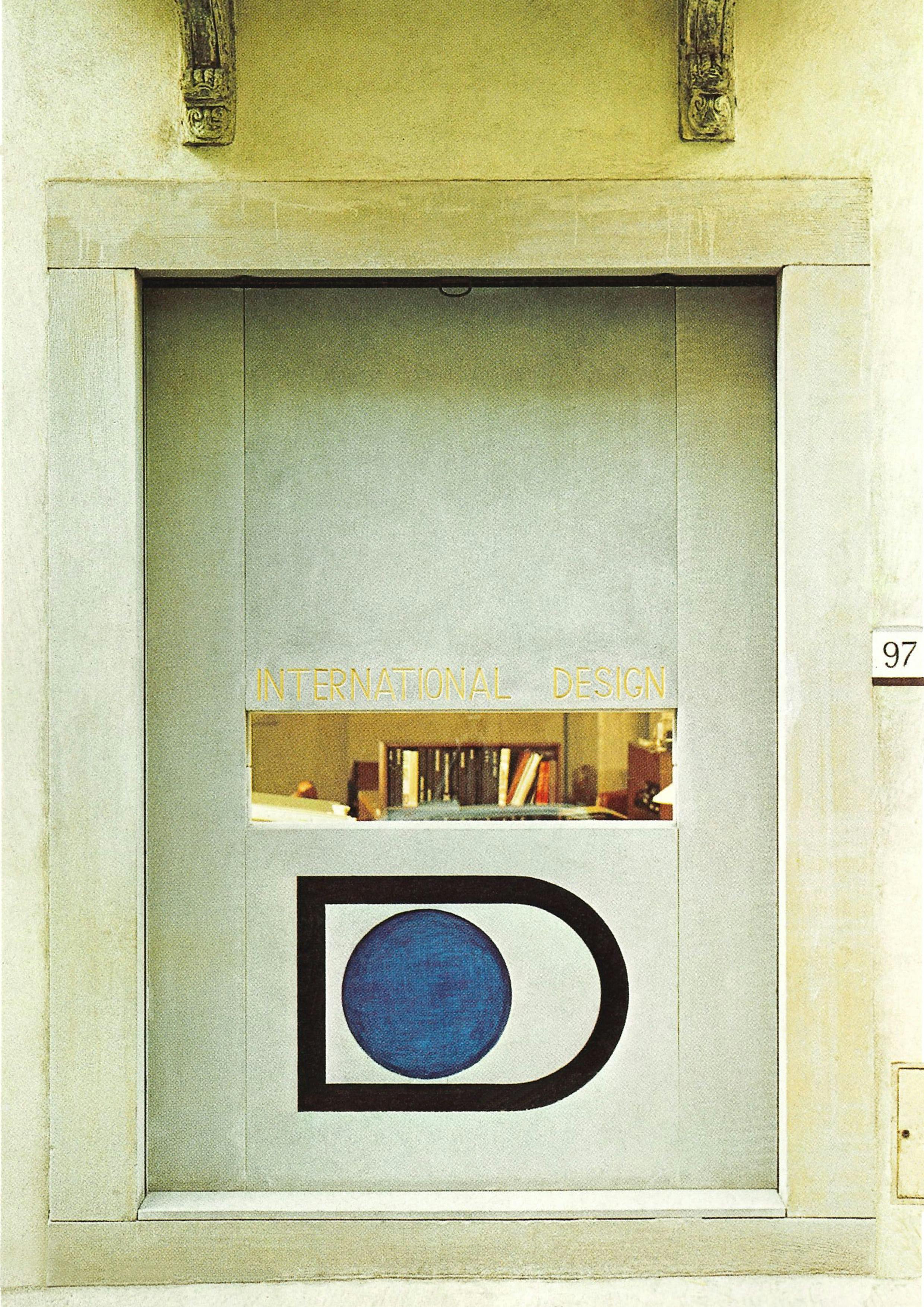 Vetrina showroom International Design