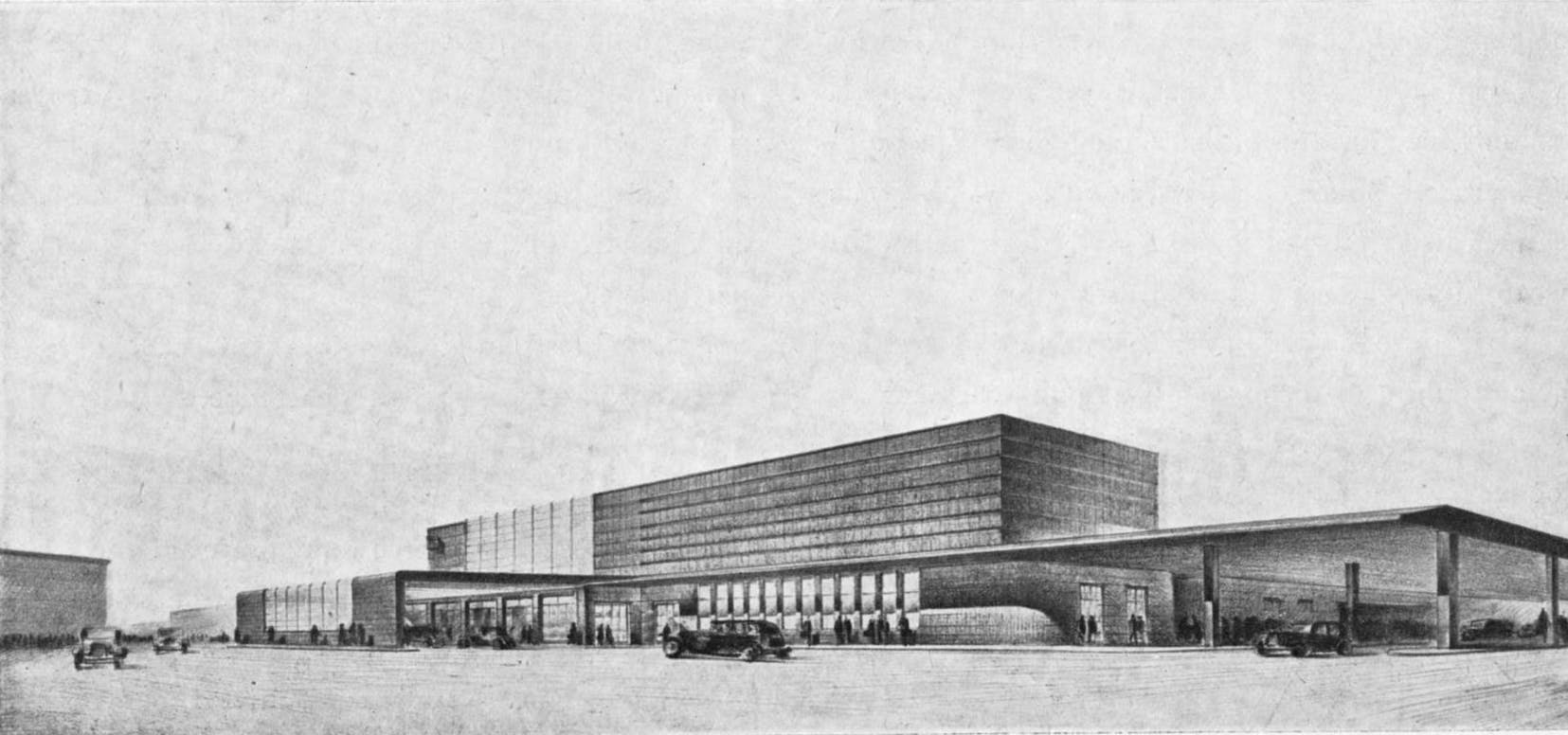 Disegno Stazione Firenze SMN Berardi