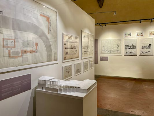 Allestimento Aulenti Palazzo Medici Riccardi