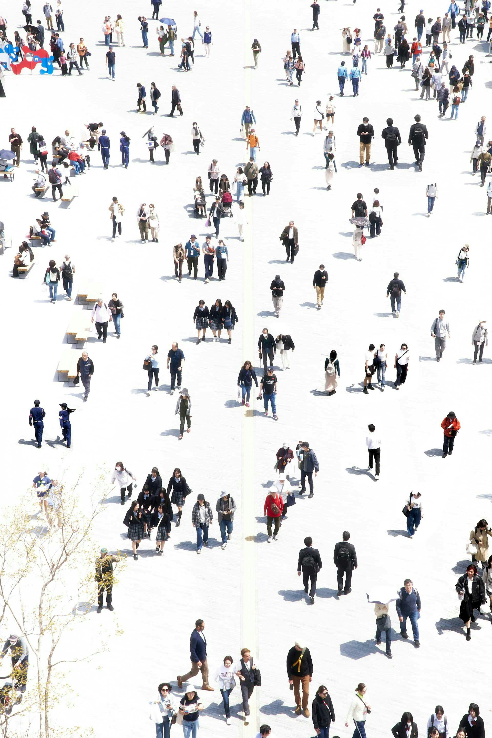 Persone che camminano