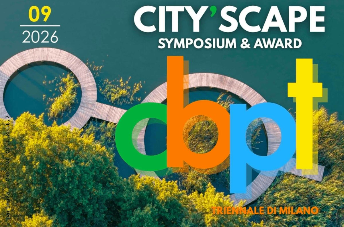 CITY’SCAPE AWARD 2026: premio internazionale paesaggio