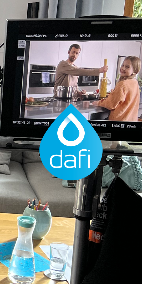 Reklama filtrów Dafi Flow Comfort