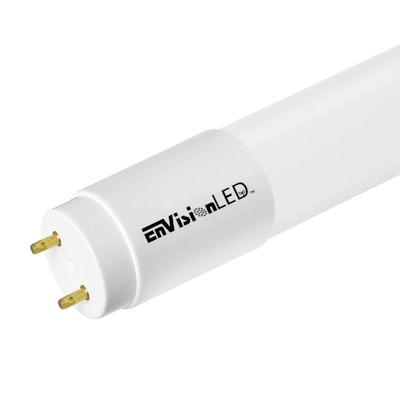 Product image for ENVISION LED-T8-DFGL-8FT-42W-40K 8FT T8 4000K GLASS + PC COATING DUAL FIT BALLAST *2LAMPS = 1X8'LAMP*