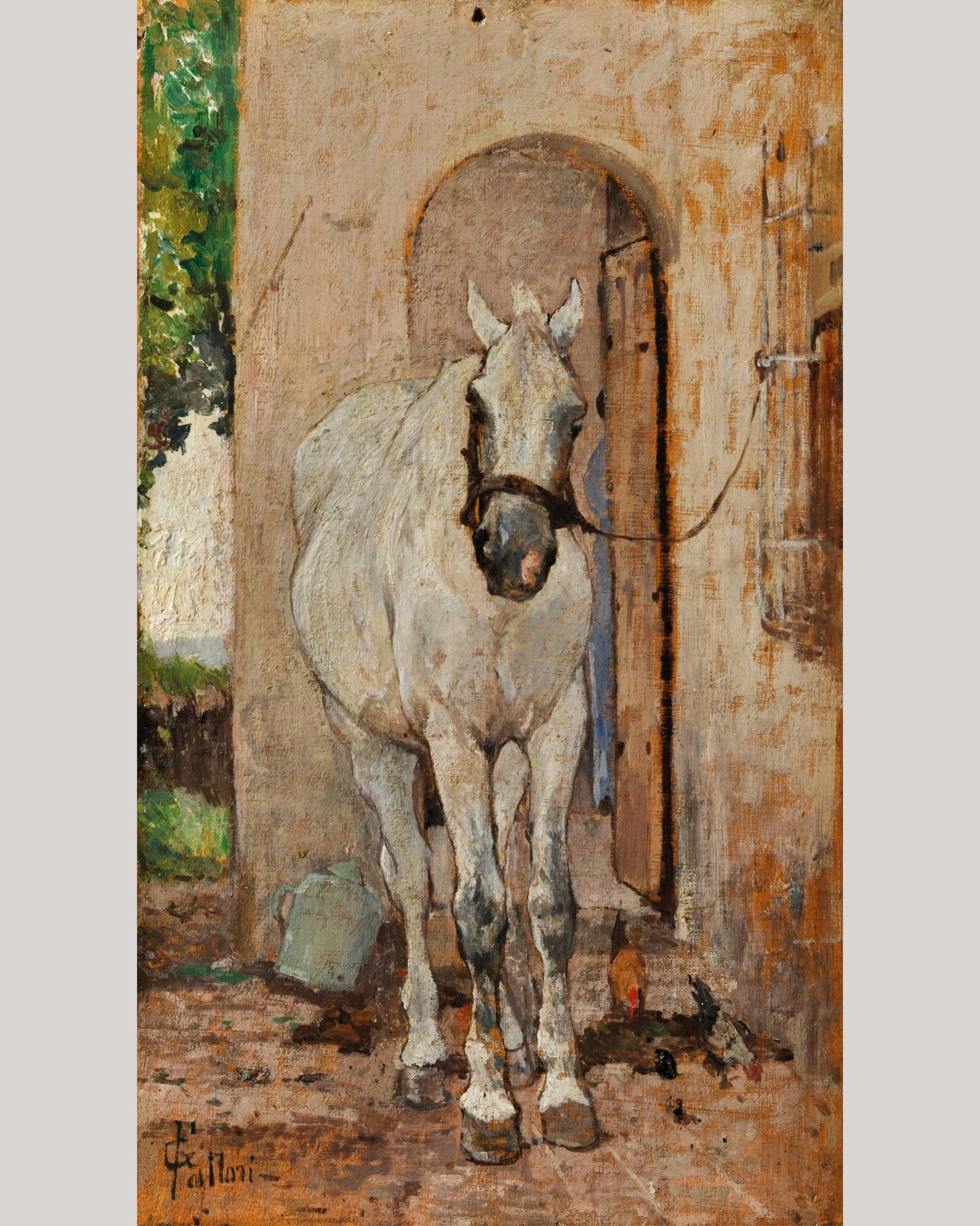 Giovanni Fattori, Cavallo bianco