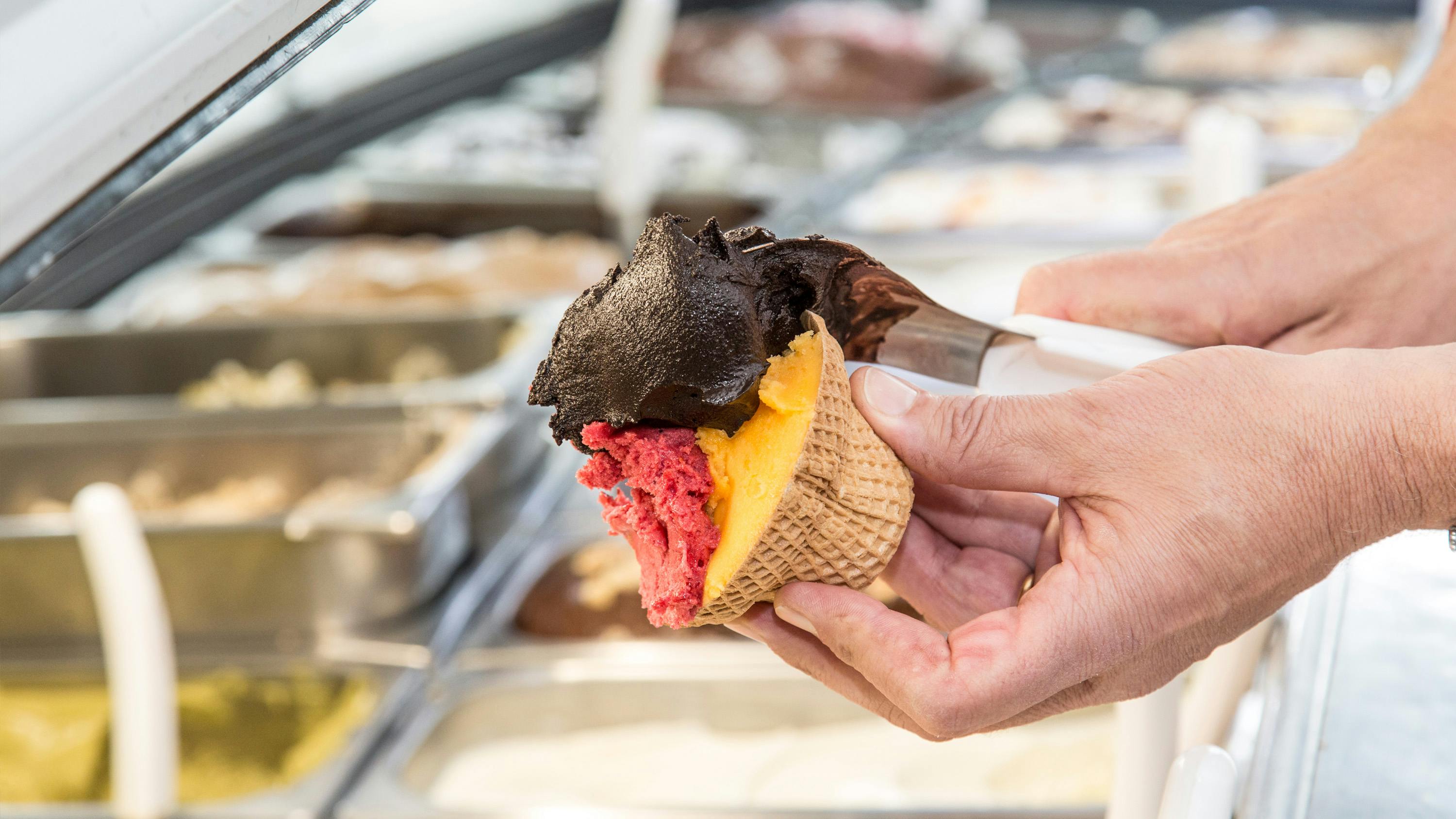 Un gelato a Forte dei Marmi