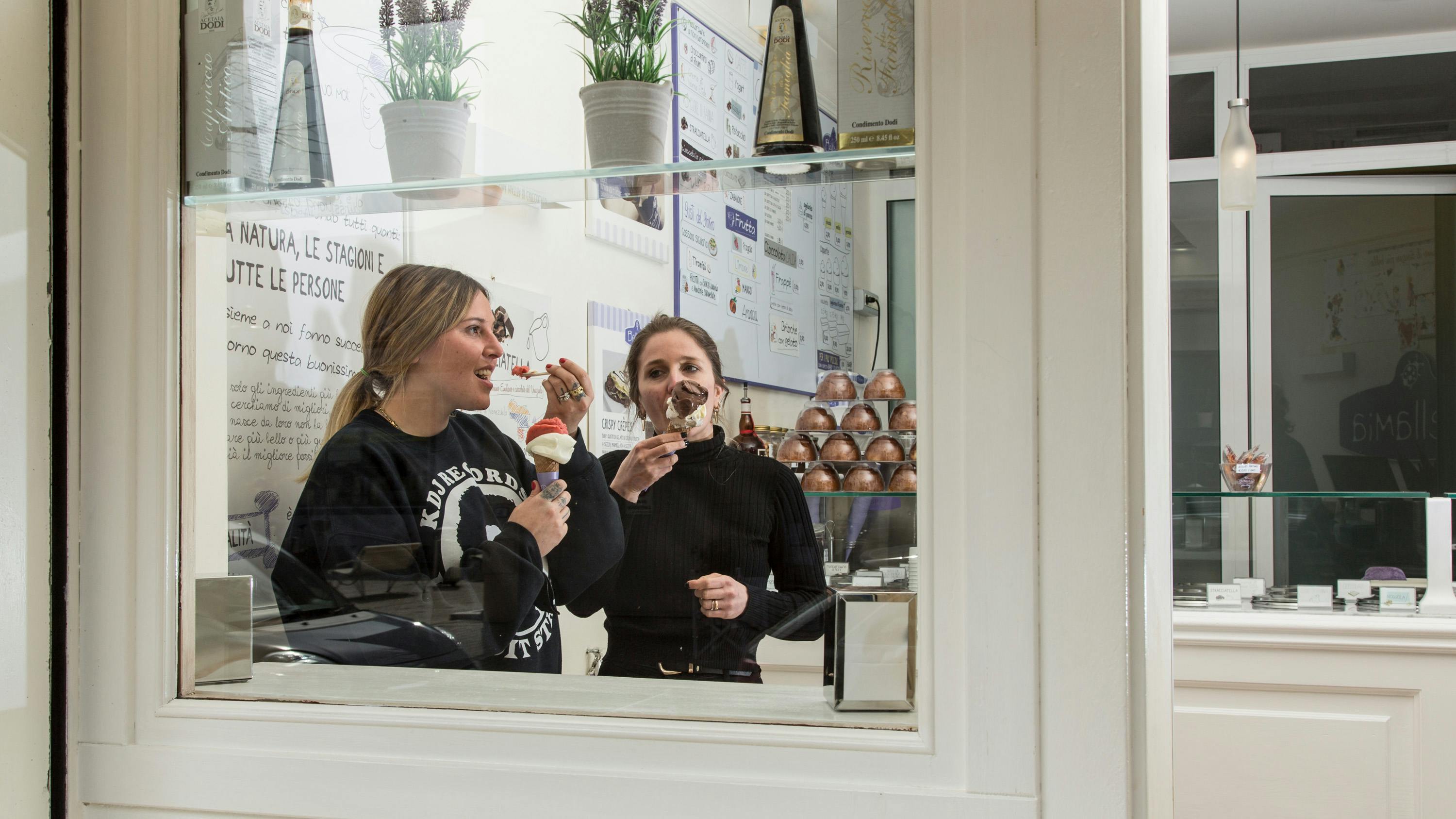 Un gelato a Forte dei Marmi