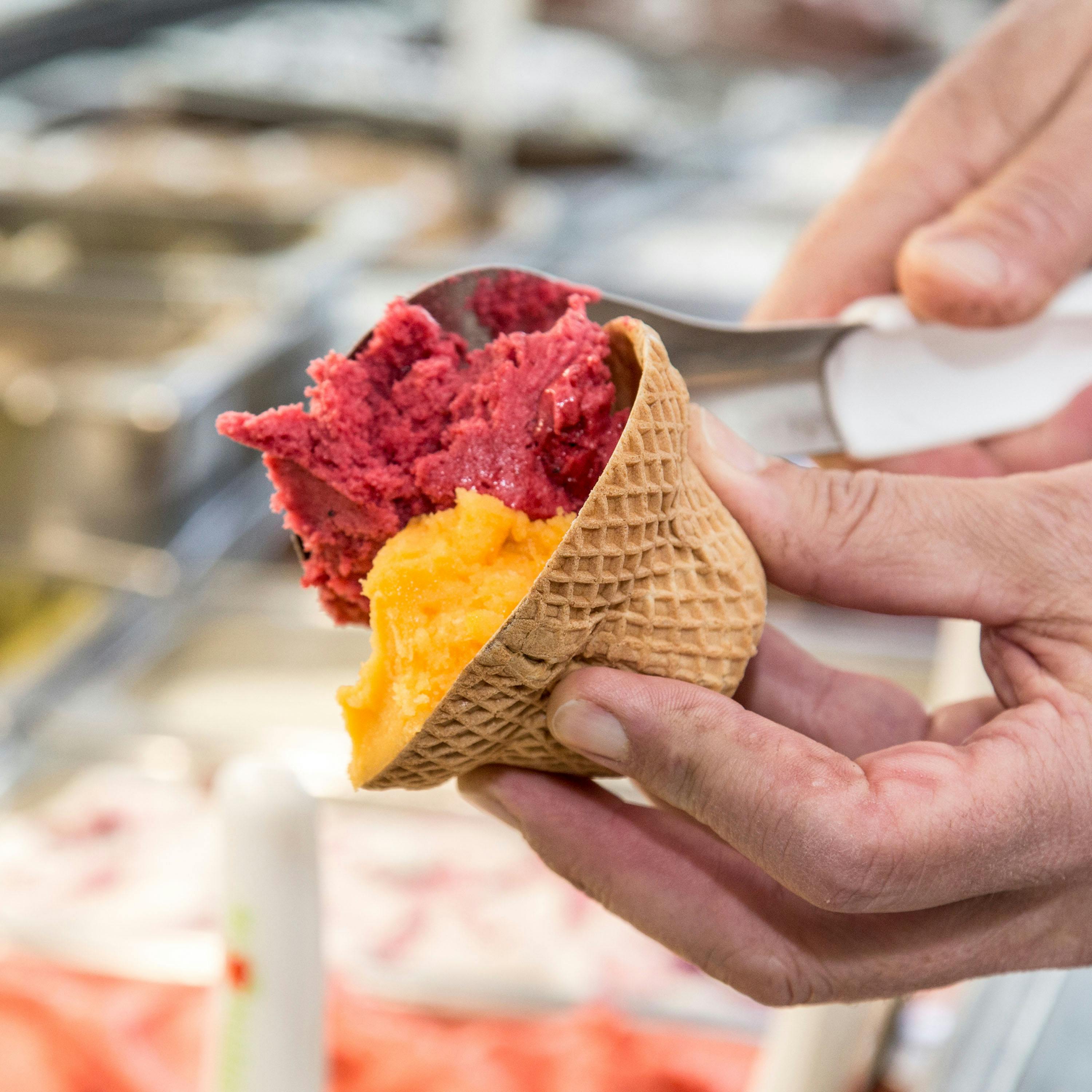 Un gelato a Forte dei Marmi