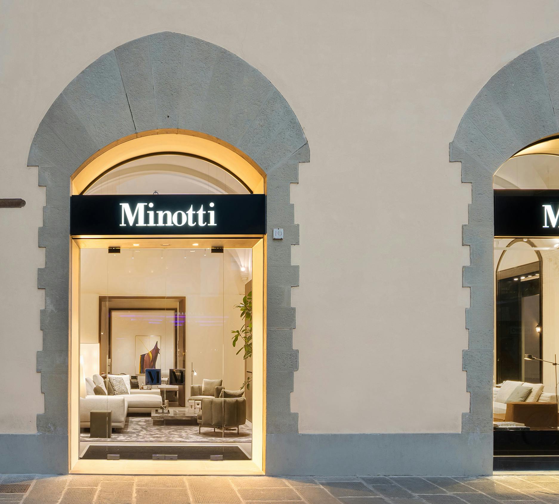 Showroom Minotti Firenze Showroom Minotti Firenze